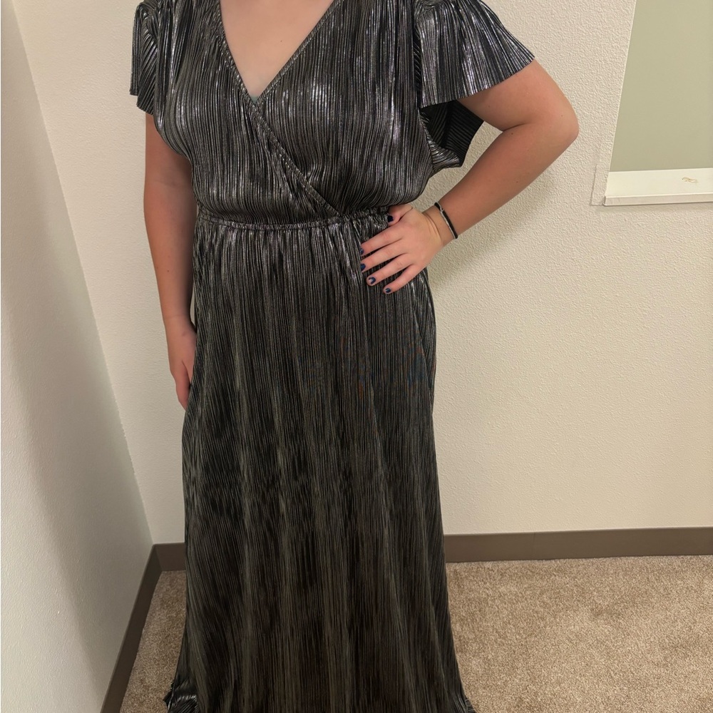 Glamorous Metallic Maxi Dress